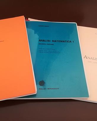 libri primo anno facoltà scientifiche