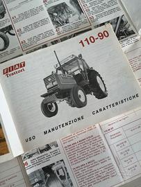 Manuale manutenzione Fiat trattori anni 80