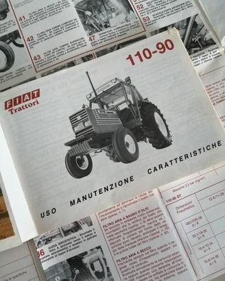 Manuale manutenzione Fiat trattori anni 80