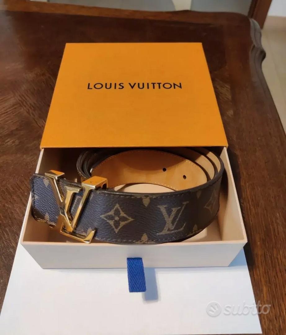 Cintura Louis Vuitton M9608 taglia 90/36 ORIGINALE Abbigliamento