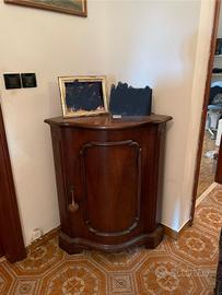 angoliera angolare in legno 