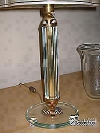 1950 Lampada singola 3 lastre Fontana Arte