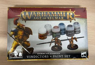 Warhammer Age of Sigmar - Vindictors + Paint - New