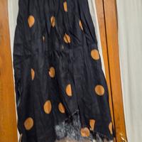 Gonna lino Umberto Ginocchietti da rifinire