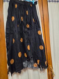 Gonna lino Umberto Ginocchietti da rifinire