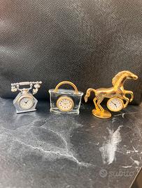 Mini orologi da collezione