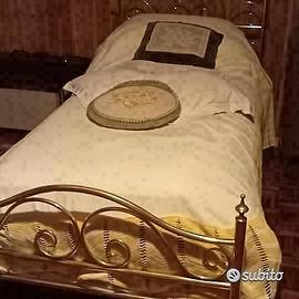 Letto in ottone