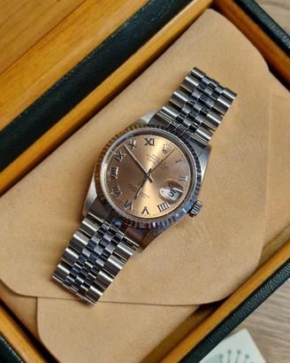 Rolex Datejust 36mm 16234 Salmon Dial
