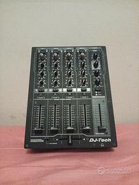Professional Mixer Dj-Tech DDM-2000 USB 4 canali