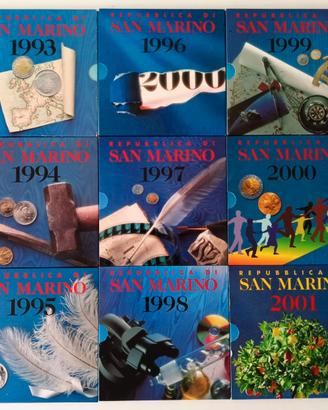 Serie divisionali annuali San marino