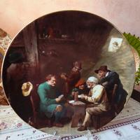 piatto porcellana vecchia Industria Argentina