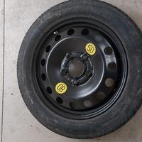 Ruotino di scorta 5 fori + cric BMW, come NUOVO