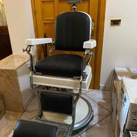 Sedia vintage da barbiere