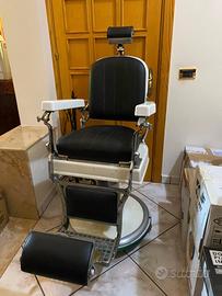 Sedia vintage da barbiere