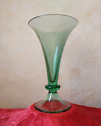 Carlo Moretti vaso inclusioni dorate