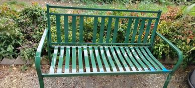 panca da giardino in ferro 