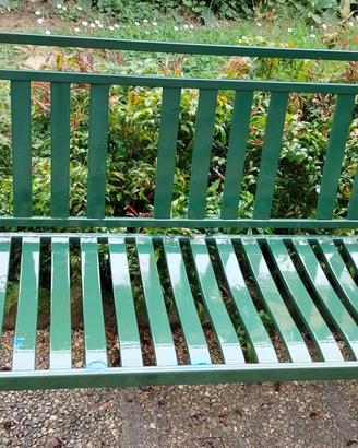 panca da giardino in ferro 