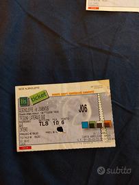 biglietto Juventus anno 2006/07  serie B