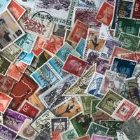 lotto 10000 DIECIMILA 10.000 francobolli mondiali