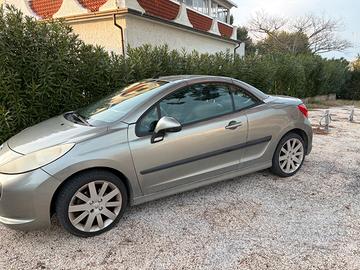 Pegeout 207 cc cabrio  feline  anno 2006  grigia