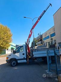 IVECO Daily 35C12 Cassone Fisso GRU Fassi F28 2 Sf