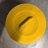 Bidoni giallo in plastica 100 litri