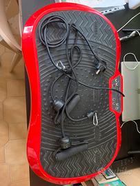 Pedana vibrante fitness YD-1008 con elastici