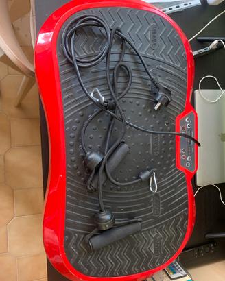 Pedana vibrante fitness YD-1008 con elastici