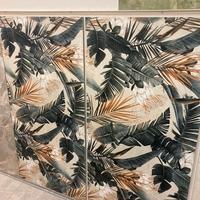 Piastrella in gres 60x120 effetto carta da parati