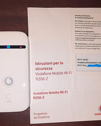Router Mobile Vodafone R206-Z per tutte le SIM