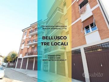 Bellusco- 3 locali ultimo piano con box