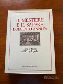Il mestiere e il sapere duecento anni fa