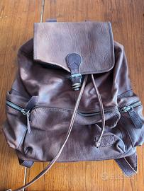 zaino in pelle 