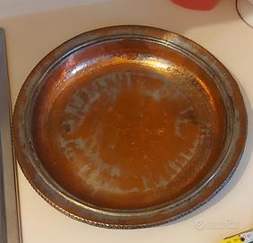 piatto decorativo in rame