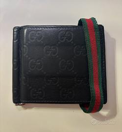 Portafoglio Bifold Gucci con fermasoldi