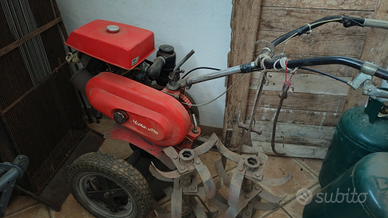 Motocoltivatore con fresa