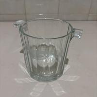 Porta ghiaccio in vetro