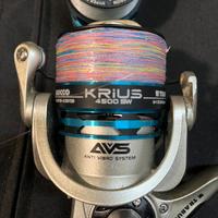 Coppia di mulinello trabucco krius 4500 sw