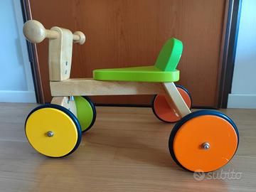 Bici quadriciclo in legno Levi Trudi