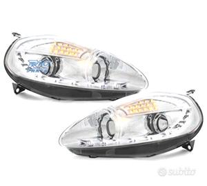 FARI FIAT GRANDE PUNTO 05-08 LUCE DIURNA FONDO CRO