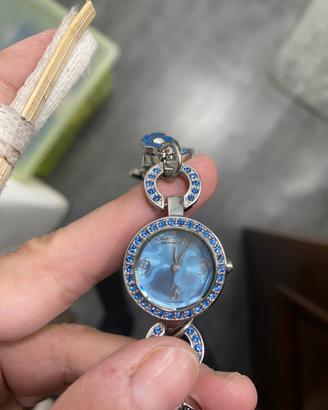 Orologio donna cronotec con ciondoli in acciaio.