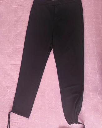Pantaloni sartoriali neri firmati Zara Trafaluc -M