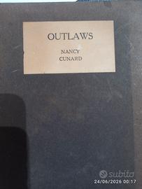Outlaws by Nancy Cunard I° edition 1921