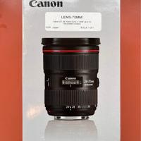 Teleobbiettivo Canon 24-70 L ll  F 2.8 