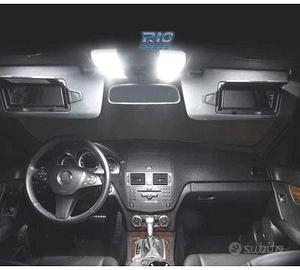 KIT 12 LAMPADE LED INTERNE PER MERCEDES CLASSE E W