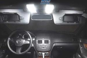 KIT 12 LAMPADE LED INTERNE PER MERCEDES CLASSE E W