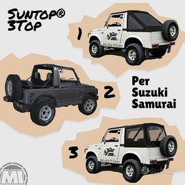 Capote Suzuki Samurai SJ Santana 3Top Suntop -Nera