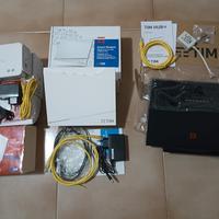 Blocco formato da 3 Modem Router wifi Adsl e Fibra