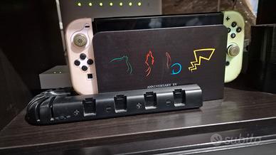 switch oled bianca + 2 ulteriori joycon