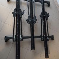 3 portabici + sbarre portapacchi